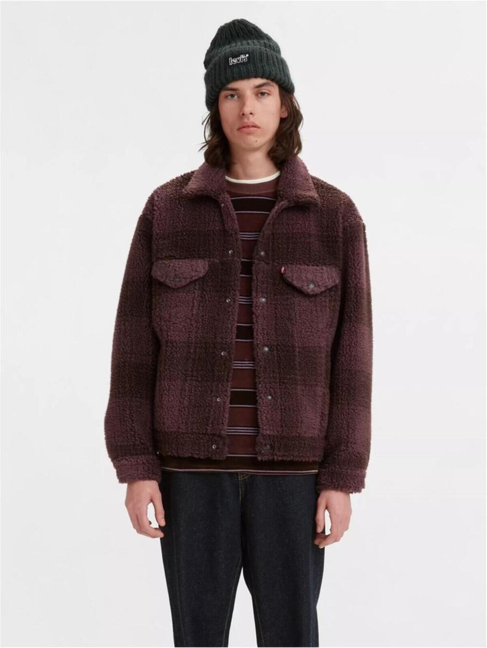 Levi’s COZY VINTAGE RELAXED FIT SHERPA TRUCKER JACKET